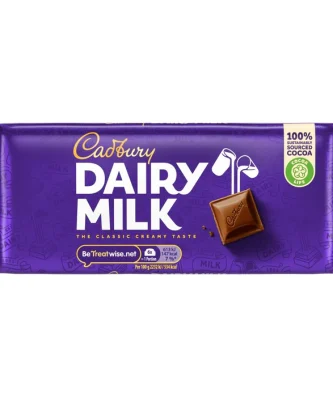 Cadbury Dairy Milk Chocolate Bar 110g