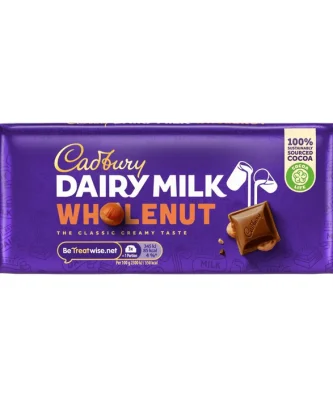 Cadbury Dairy Milk Whole Nut 120g