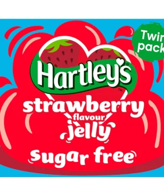 Hartley's Sugar Free Strawberry Jelly Crystals 23g