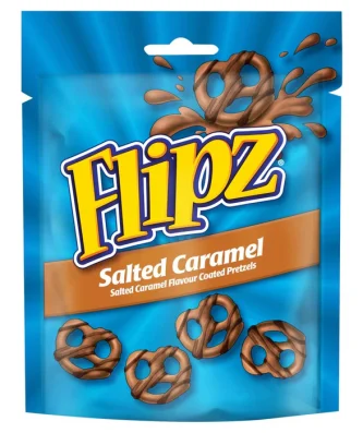 Flipz Salted Caramel Pretzels 90g