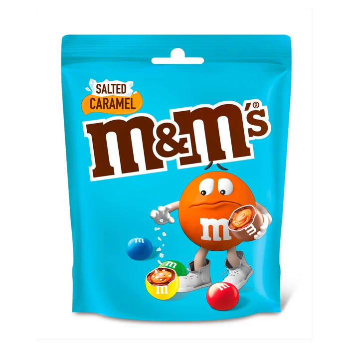 M&M's Salted Caramel Chocolate Pouch Bag 102g