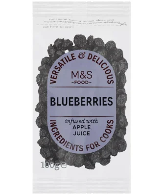 M&S Dried Blueberries 100g