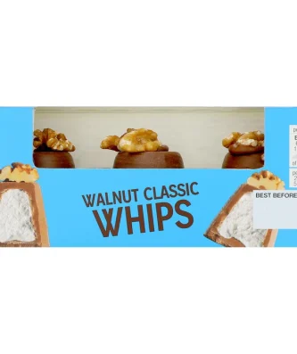 M&S 3 Classic Walnut Whips 85g