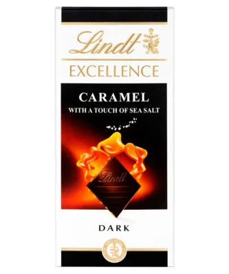 Lindt Excellence Dark Caramel & Sea Salt 100g