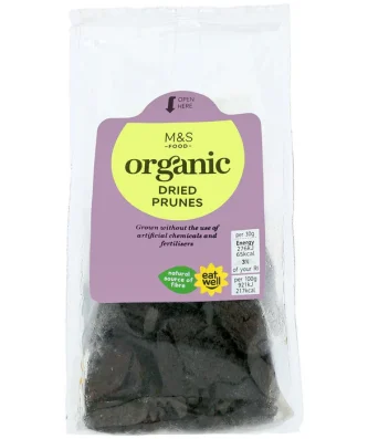 M&S Organic Soft Prunes 250g
