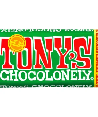 Tony's Chocolonely Milk Chocolate Hazelnut 180g