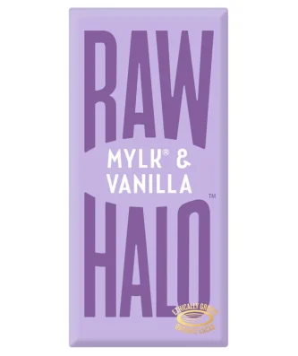 Raw Halo Vegan Mylk & Vanilla Chocolate Bar 70g
