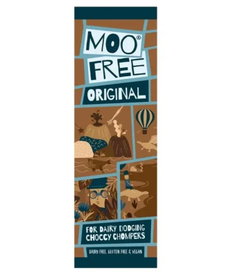 Moo Free Dairy Free Vegan Original Chocolate Mini Bar 20g