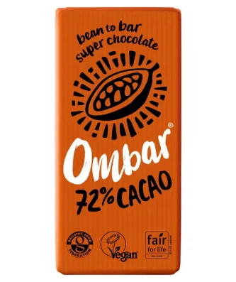Ombar 72% Dark Chocolate 70g