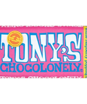 Tony's Chocolonely White Raspberry Popping Candy 180g
