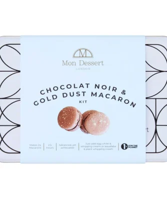 Mon Dessert Macaron Kit Chocolate & Gold