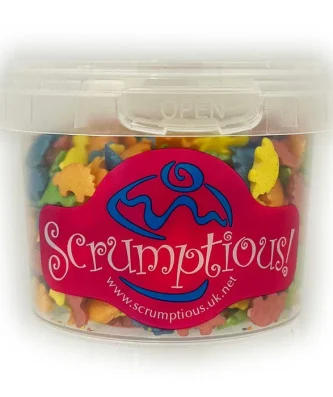 Scrumptious Sprinkles Glimmer Dinosaurs 60g