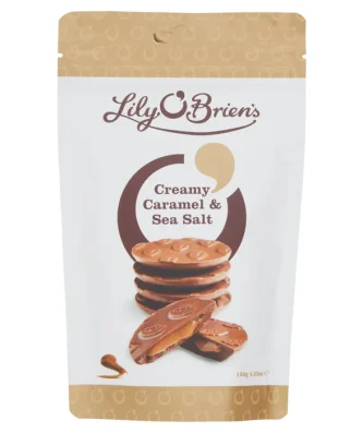 Lily O'Brien's Creamy Caramels with Sea Salt 120g