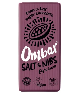 Ombar Salt & Nibs 70g