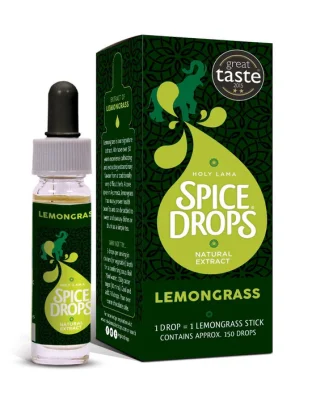 Spice Drops Concentrated Natural Lemongrass Extract 5ml