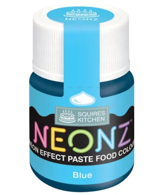 Squires Kitchen Neonz Paste Food Colour Blue 20g