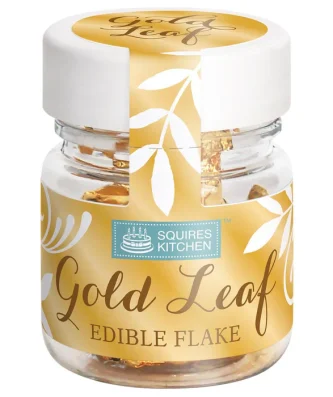 Squires Kitchen Pure Gold Leaf Flake 20g