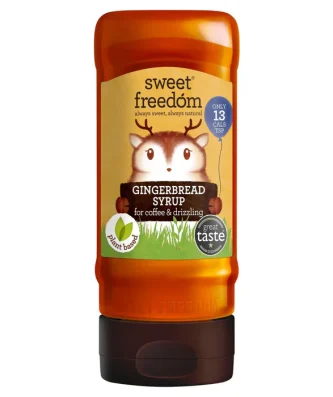 Sweet Freedom Gingerbread Flavoured Syrup 350g
