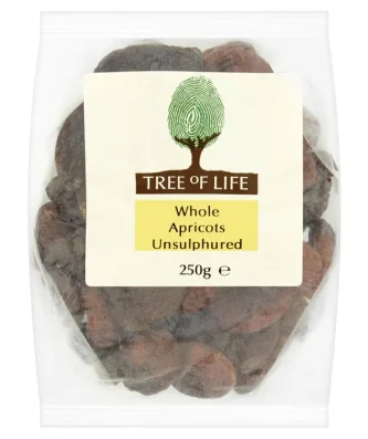Tree of Life Apricots Unsulphured 250g