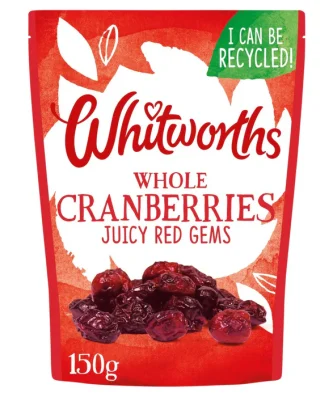 Whitworths Cranberries 150g