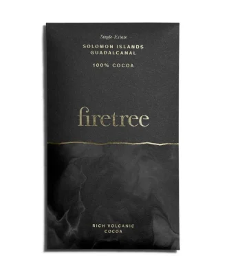 Firetree 100% Solomon Islands Guadalcanal Cocoa Bar 65g