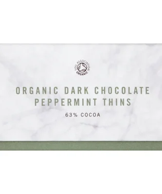 Daylesford Organic Dark Chocolate Peppermint Thins 75g