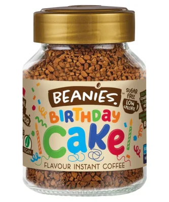 Beanies Flavour Coffee Birthday Cake 50g