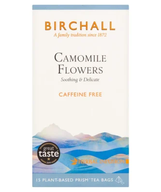Birchall Camomile Flowers Tea Bags 15 per pack