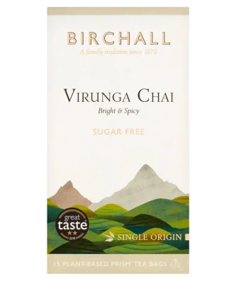 Birchall Virunga Chai 15 Prism Tea Bags 15 per pack