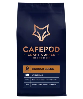 CafePod Brunch Blend Coffee Beans 200g