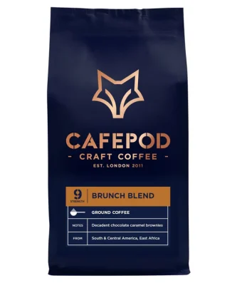 CafePod Brunch Blend Ground Coffee 200g