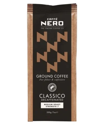 Caffe Nero Classico Decaffeinated Ground Coffee 200g