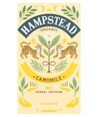 Camomile Infusion Organic Hampstead Tea 20 per pack