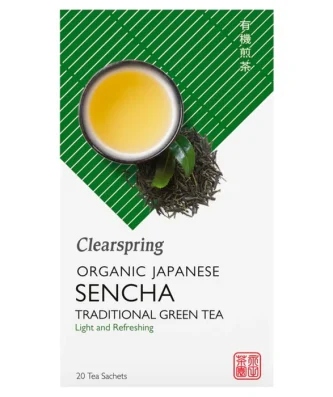 Clearspring Organic Japanese Sencha Green Teabags 20 per pack