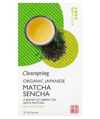 Clearspring Organic Matcha Green Tea Bags 20 per pack
