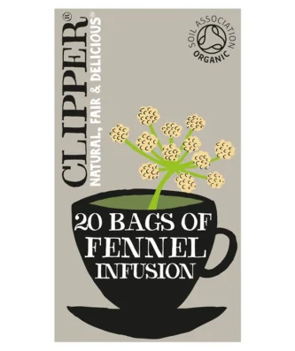 Clipper Organic Fennel Tea Bags 20 per pack
