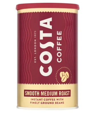 Costa Coffee Instant Coffee Smooth Medium Roast 100g