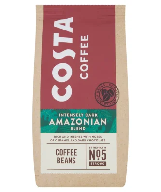 Costa Coffee Whole Beans Intensely Dark Amazonian Blend 200g