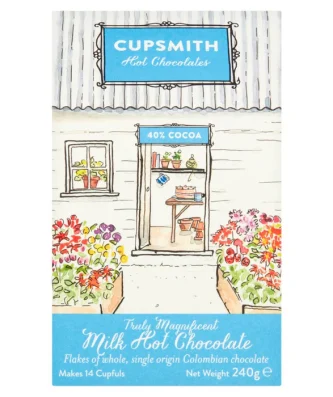 Cupsmith Hot Chocolate Flakes Milk Chocolate 240g