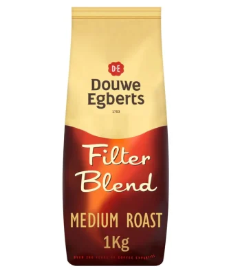 Douwe Egberts Filter Blend Ground Coffee 1kg