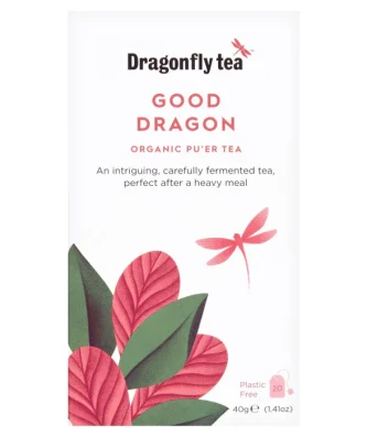Dragonfly Organic Good Dragon Pu er Tea 20 per pack