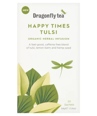 Dragonfly Organic Happy Times Tulsi 20 per pack