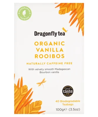 Dragonfly Rooibos Organic Vanilla 40 per pack