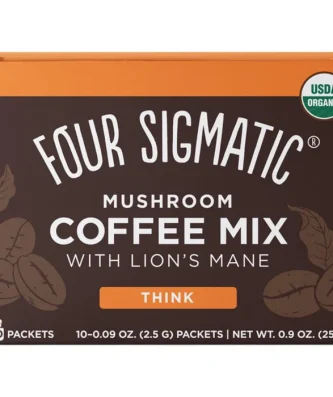 Four Sigmatic Mushroom Coffee Lion's Mane & Chaga 10 per pack