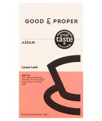 Good & Proper Tea Loose Leaf Assam Tea 90g