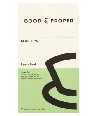 Good & Proper Tea Loose Leaf Jade Tips Green Tea 75g