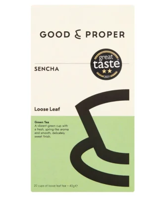 Good & Proper Tea Loose Leaf Sencha Green Tea 40g