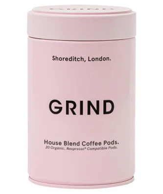 Grind House Blend Compostable Coffee Pods Tin 20 per pack