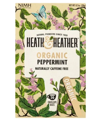 Heath & Heather Organic Peppermint 20 per pack