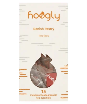 Hoogly Tea Danish Pastry Tea Pyramid Bags 15 per pack